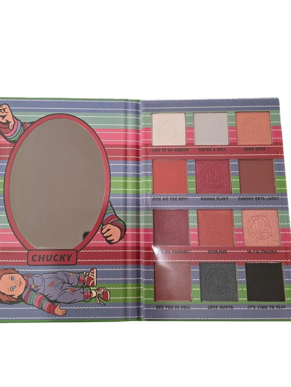 Taste Beauty X Chucky Eyeshadow Palette